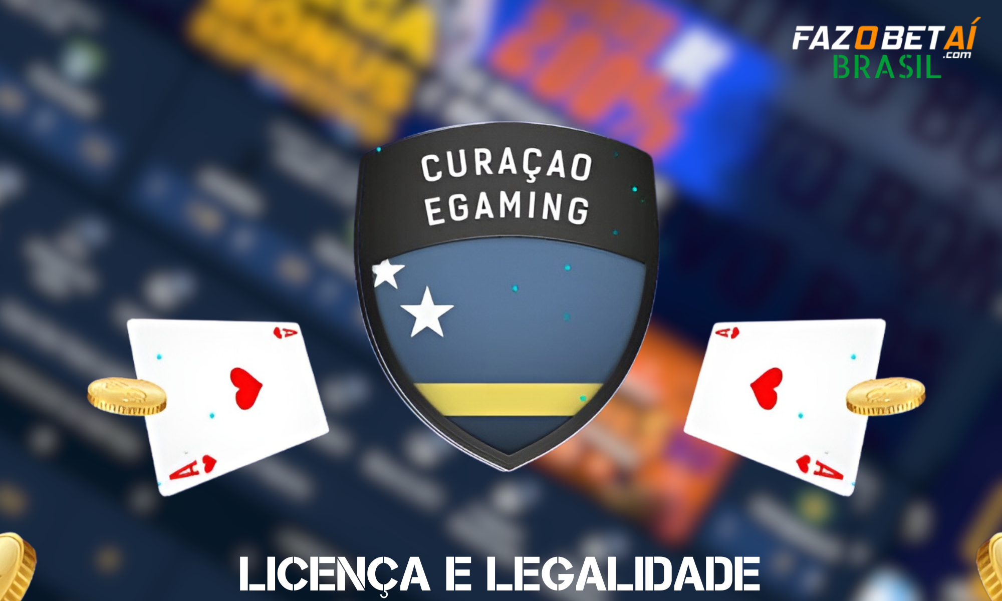 A Fazobetai é licenciada para apostas on-line e jogos de cassino e é totalmente legal no Brasil